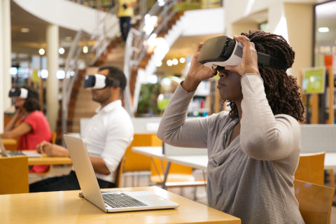Clases de idiomas en realidad virtual y realidad aumentada