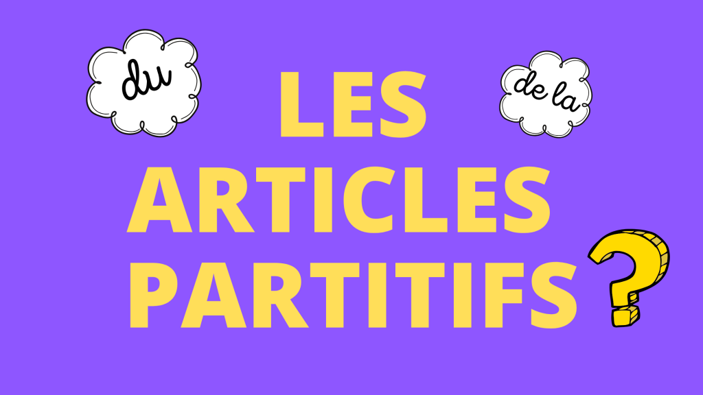 French partitive articles 5 the partitive articles in French